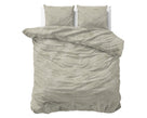 Sleeptime Dekbedovertrek Katoen Ripple Taupe