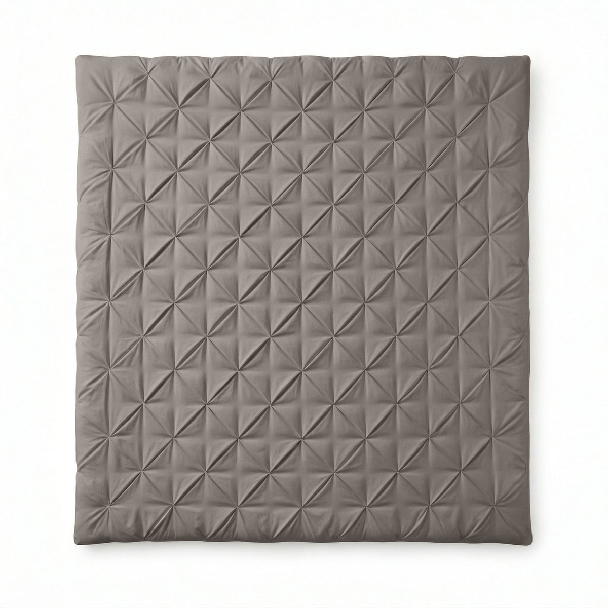 Sleeptime lazy dekbed Pintuck Taupe/Grijs