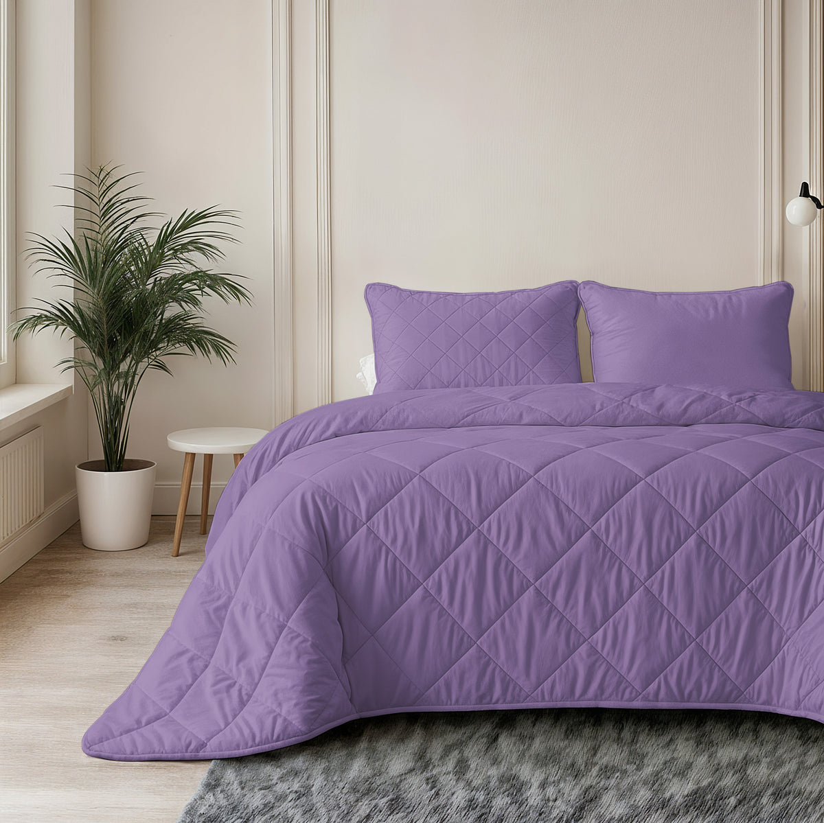 Sleeptime lazy dekbed Uni Lavendel