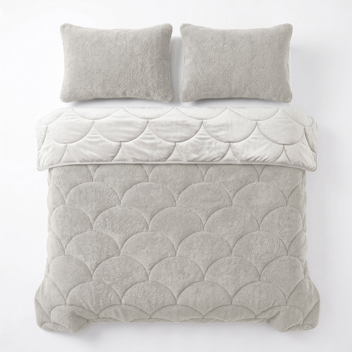 Sleeptime lazy dekbed Teddy/Velvet Beige