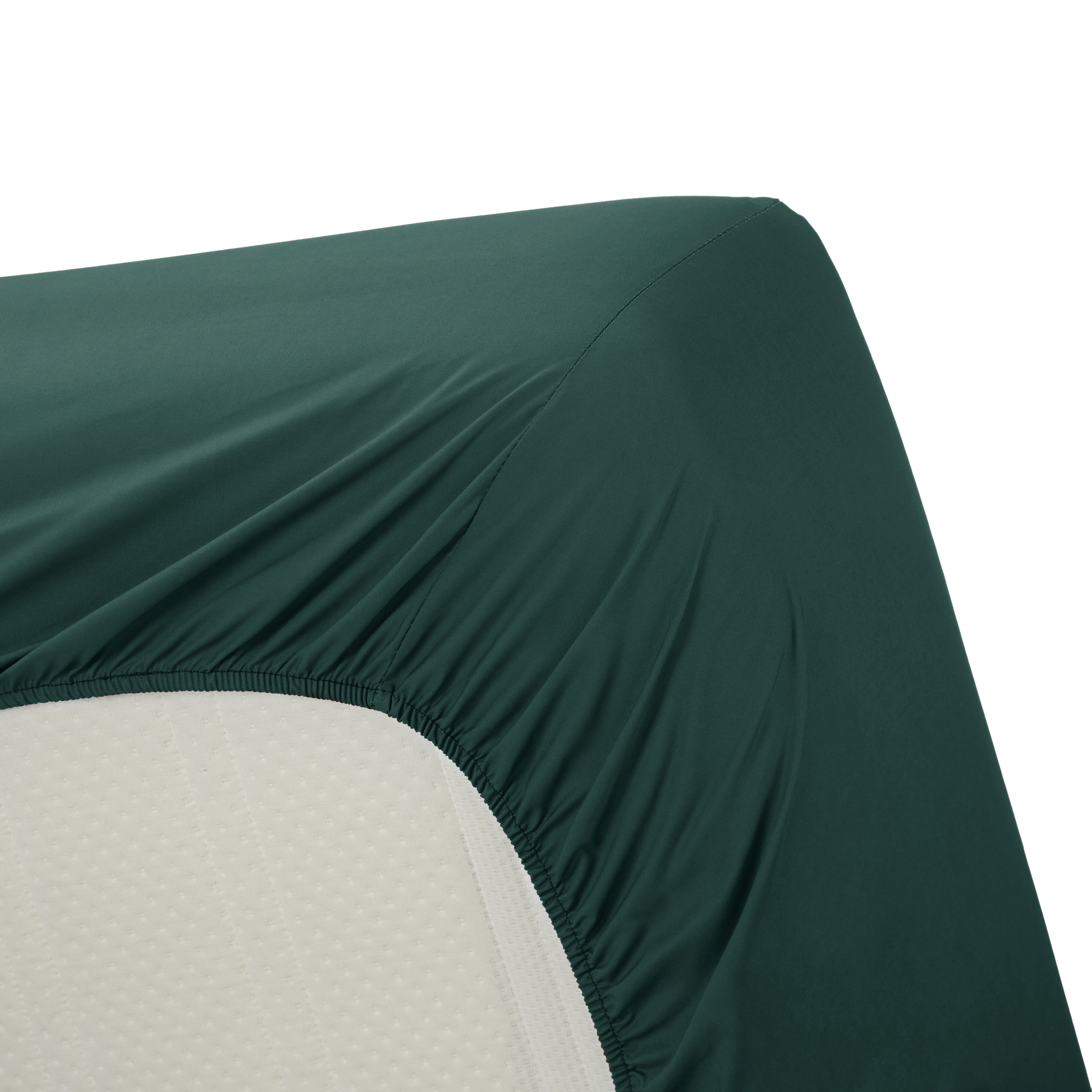 Ambiante Topper Hoeslaken Katoen Donker Groen
