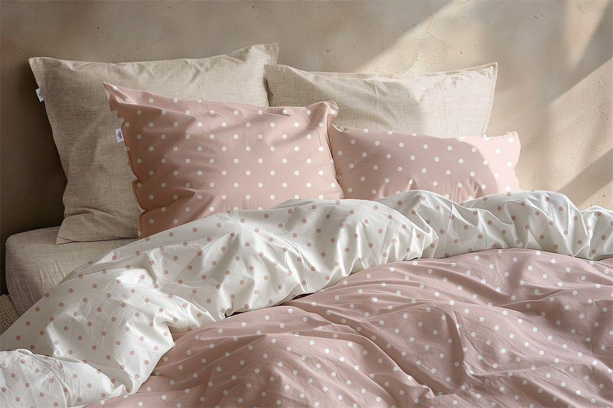 Zo Home Dekbedovertrek Katoen Punta di Cotone Crystal Pink