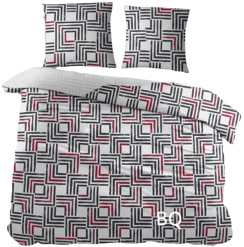 Housse de Couette Sleepnight Coton Birgit Bleu