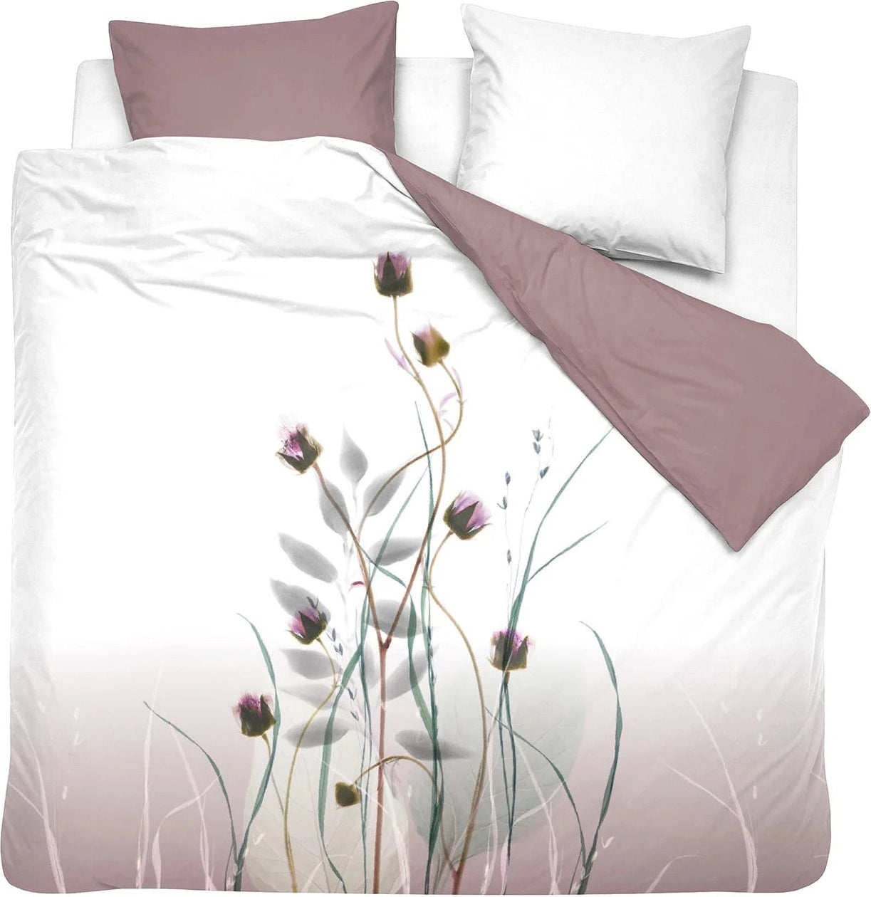 Cinderella Dekbedovertrek Satijn Meadow - Paars