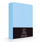 Cascina Colorini hoeslaken hoek 45cm percale, bleu