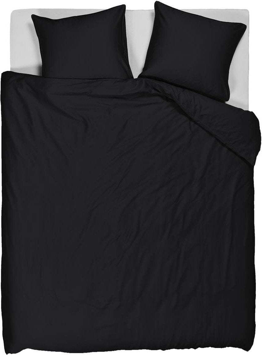 Beddinghouse Dekbedovertrek Tencel Change Zwart