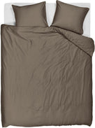 Beddinghouse dekbedovertrek tencel Change taupe