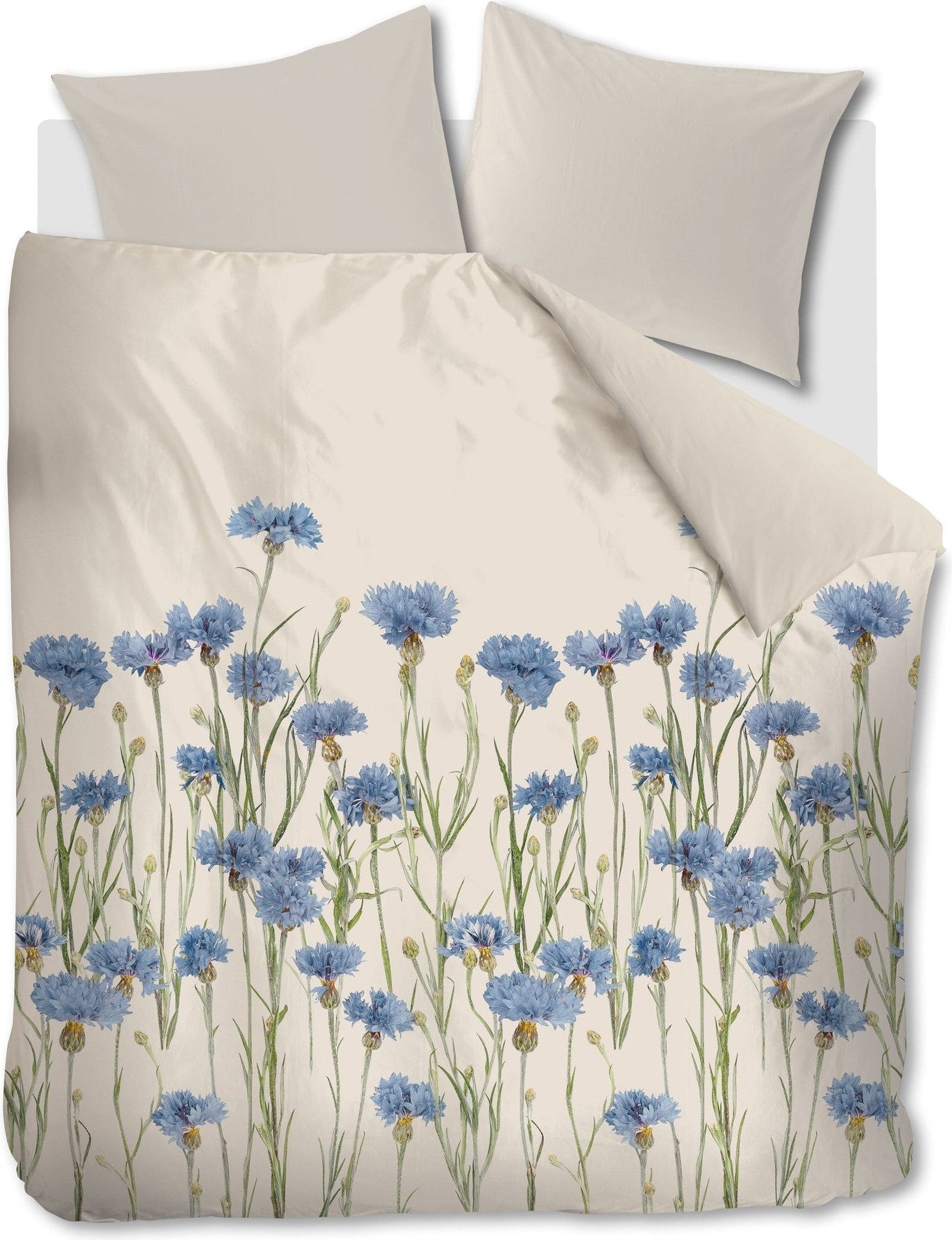 Ariadne at Home Dekbedovertrek Katoen Cornflower Zand