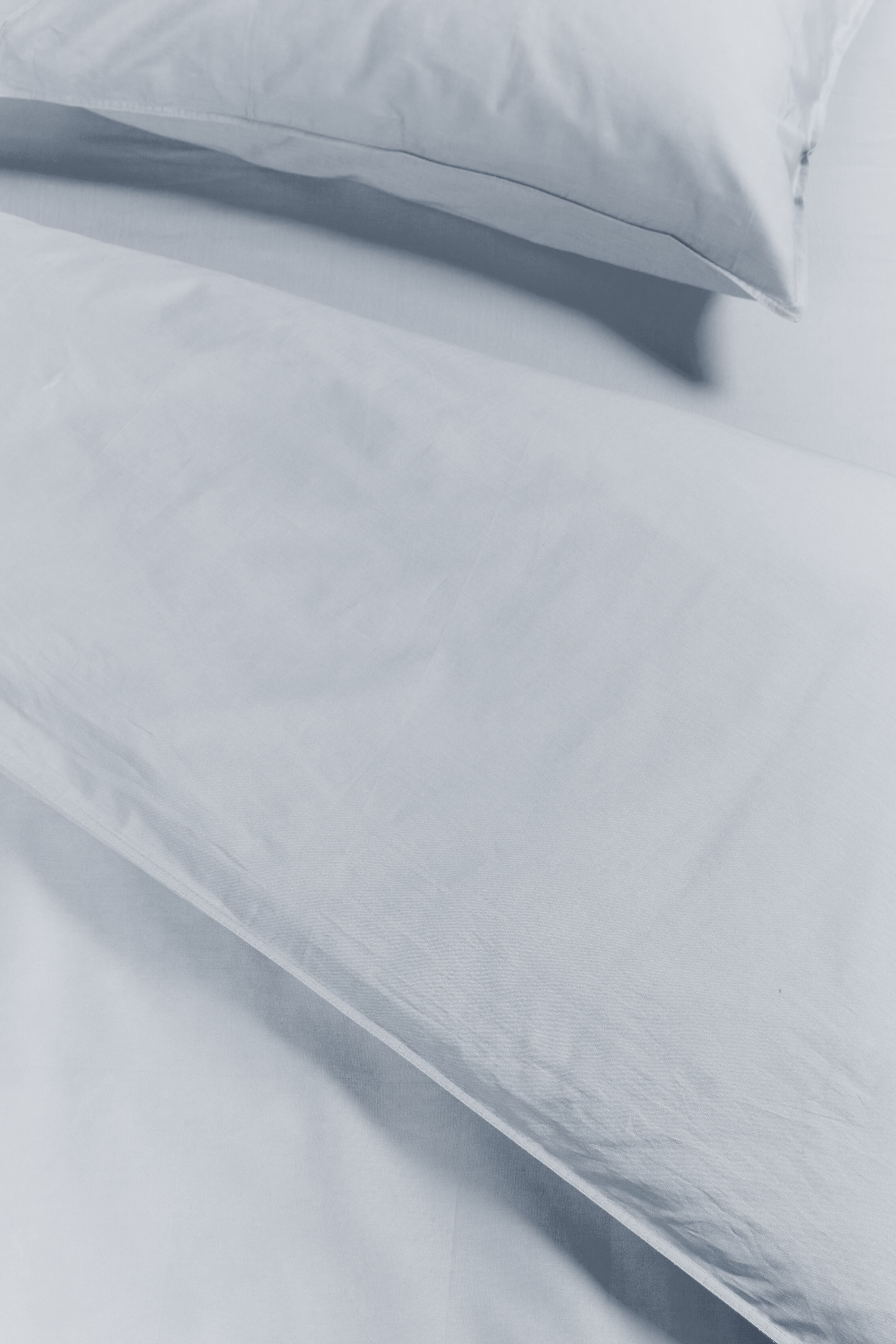 Ambiante Kussenslopen Katoen Cotton Uni Licht blauw (2 stuks)