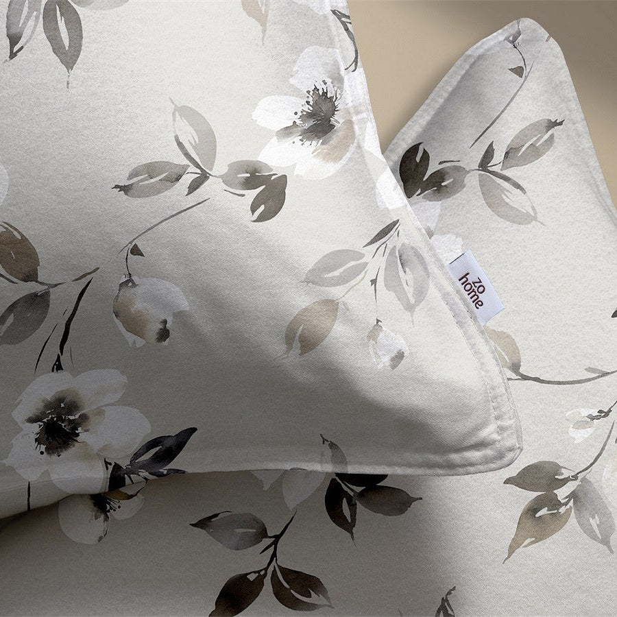 Zo Home Housse de Couette Flanelle Ines