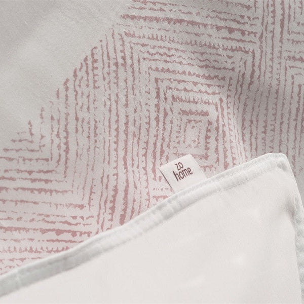 Zo Home Housse de Couette Satin Tratti di Satinado Shady Rose