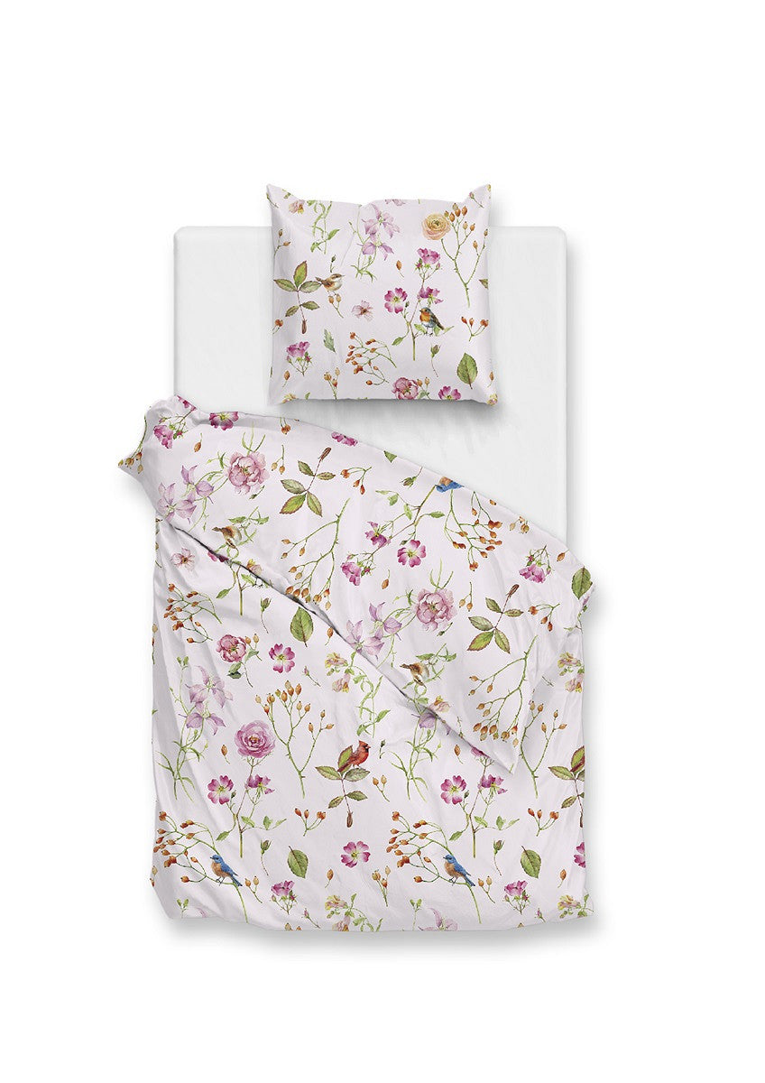 Zo Home Dekbedovertrek Katoen Zita Crystal Pink