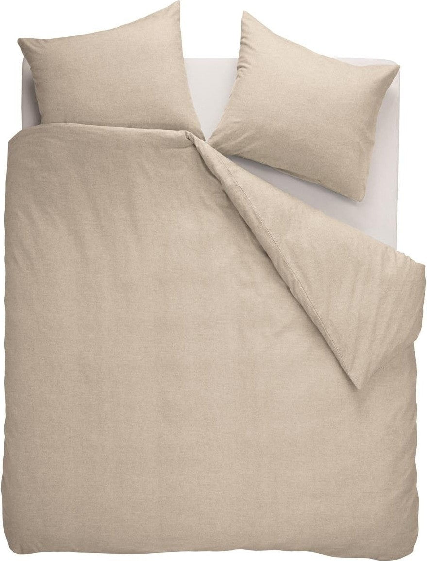 Bettwäschehouse Bettbezug Flanell Frost Light Sand