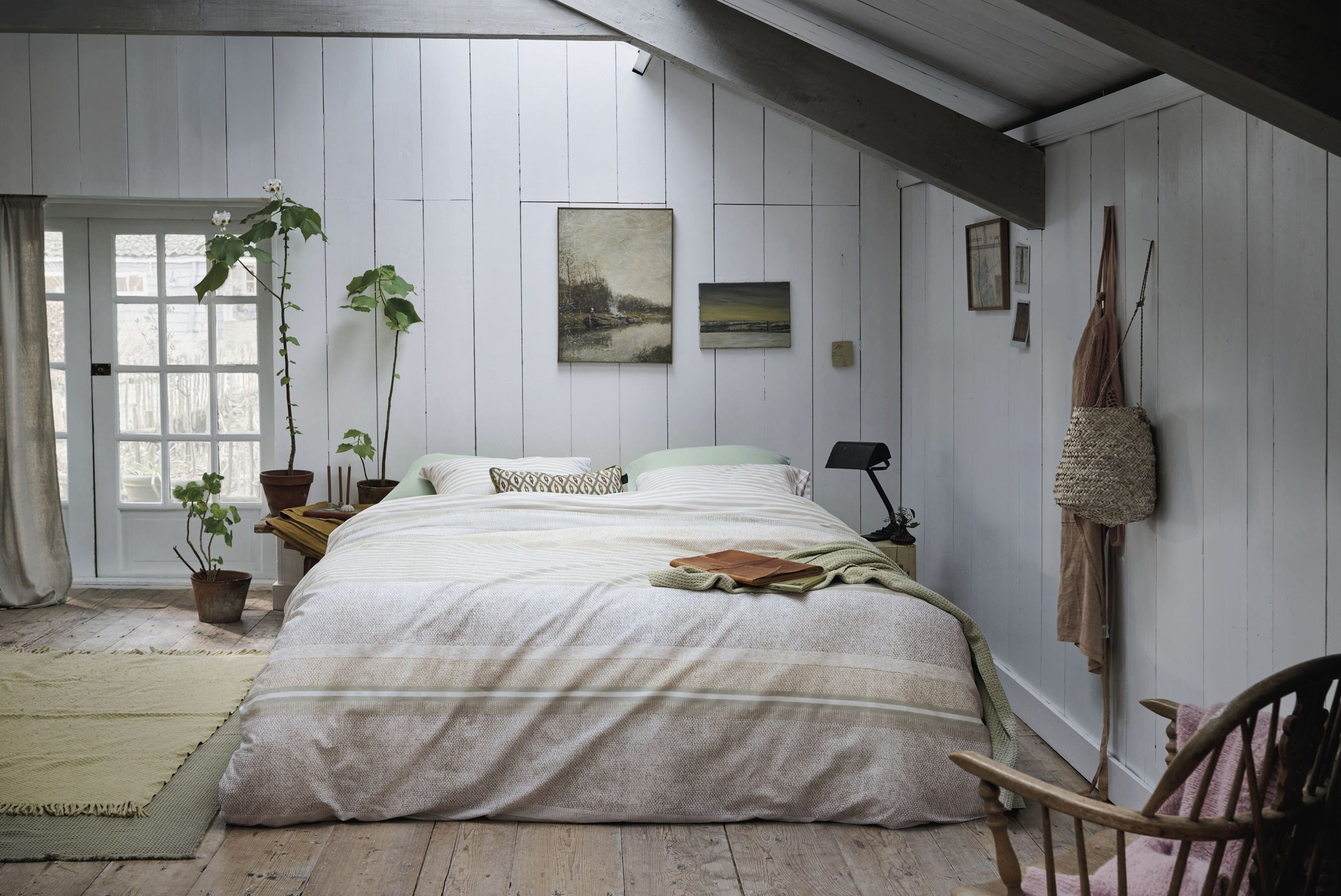 Ariadne at Home Dekbedovertrek Katoen Homey Naturel