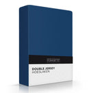 Romanette hoeslaken double jersey Marine