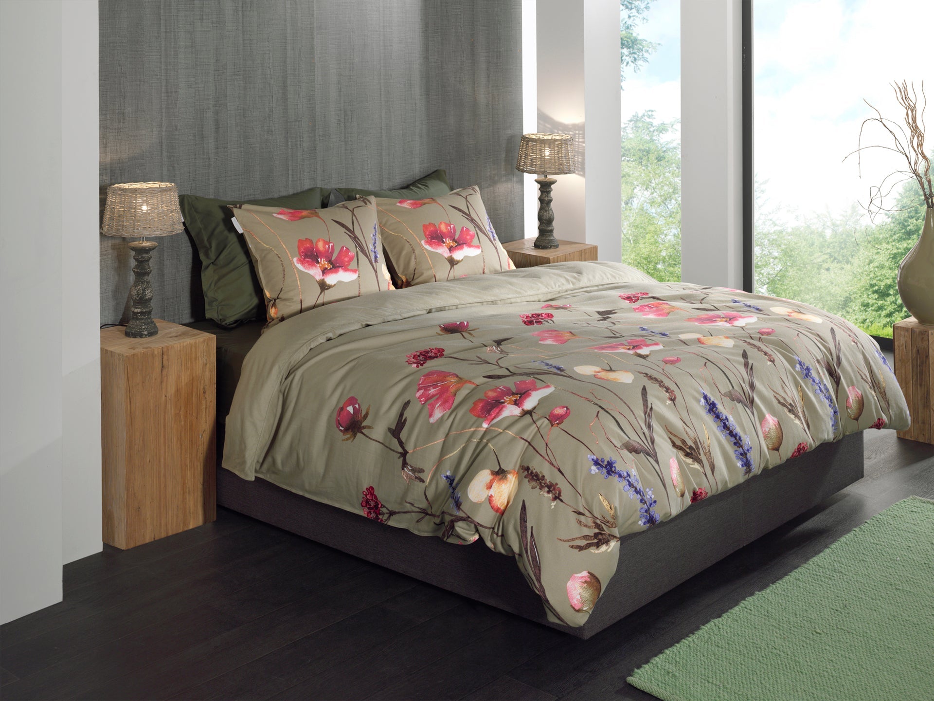 Heckettlane Dekbedovertrek Flanel Vico