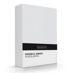 Romanette Drap-housse Double Jersey Silver