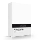Romanette hoeslaken double jersey wit