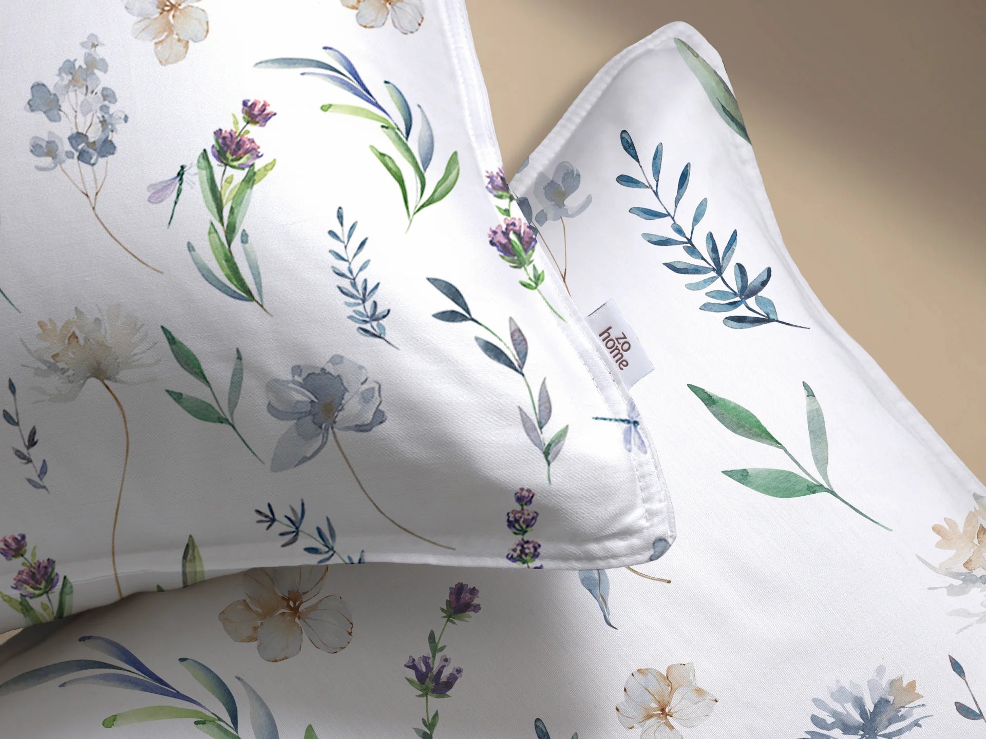 Zo Home Dekbedovertrek Katoen Severine - White