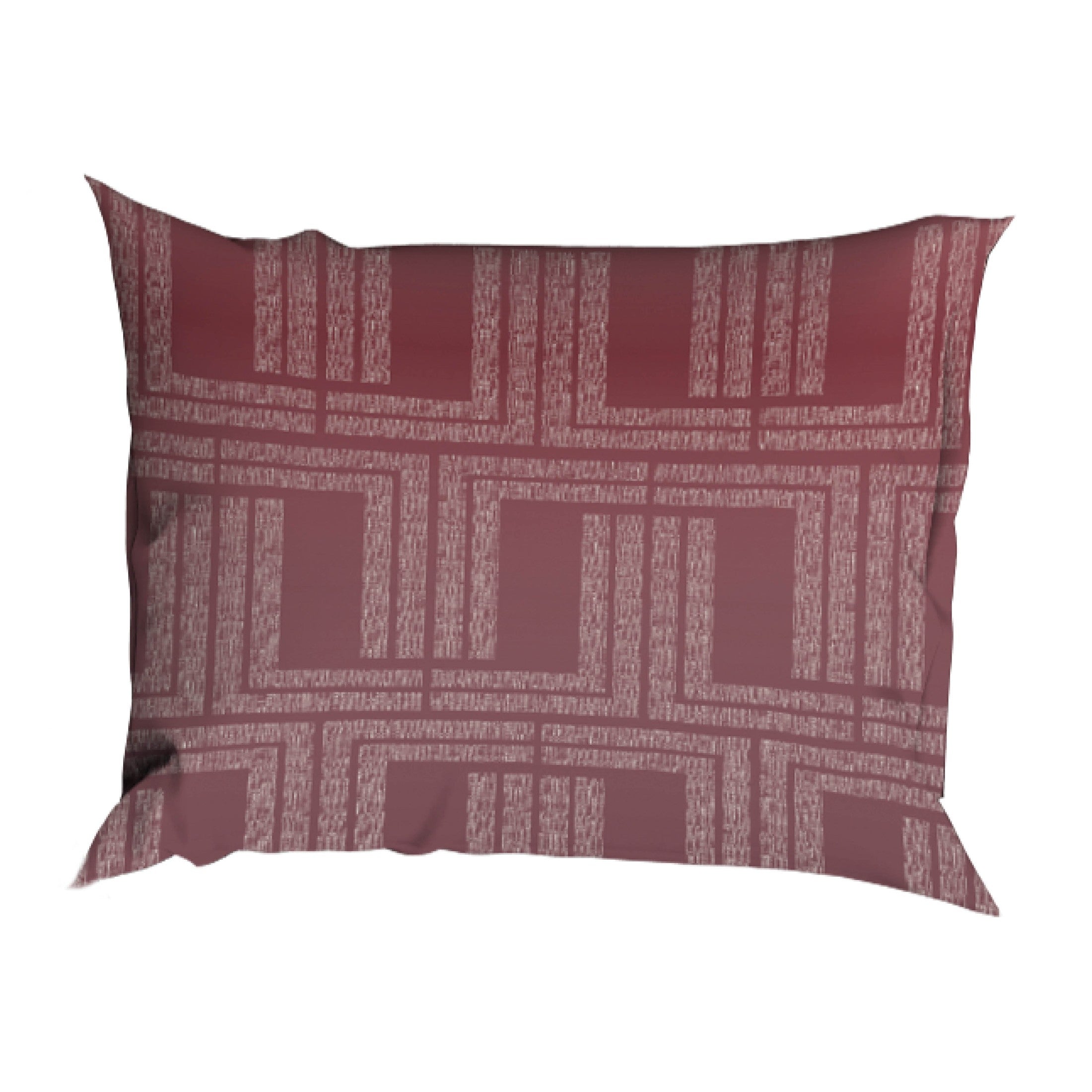 Satin d'Or Dekbedovertrek Satijn Albenga Bordo / Gold