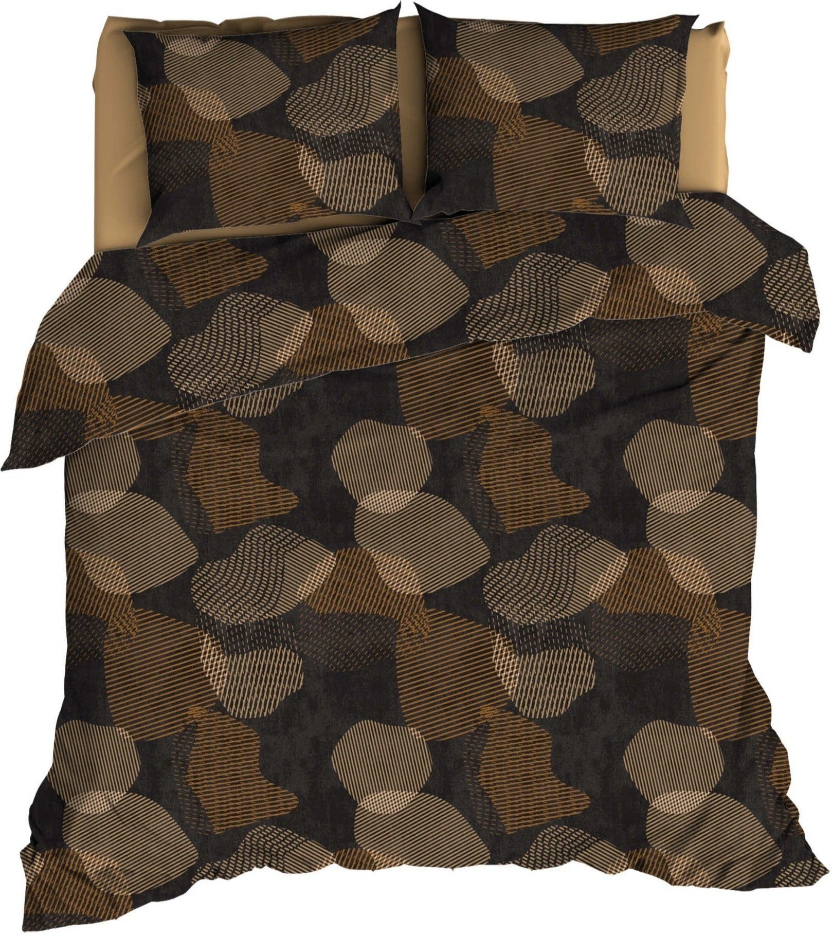 Satin d'Or Bettbezug Satin Bionic Anthrazit Bronze