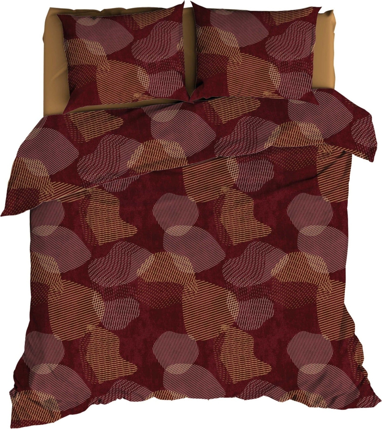 Housse de couette Satin d'Or Satin Bionic Magenta