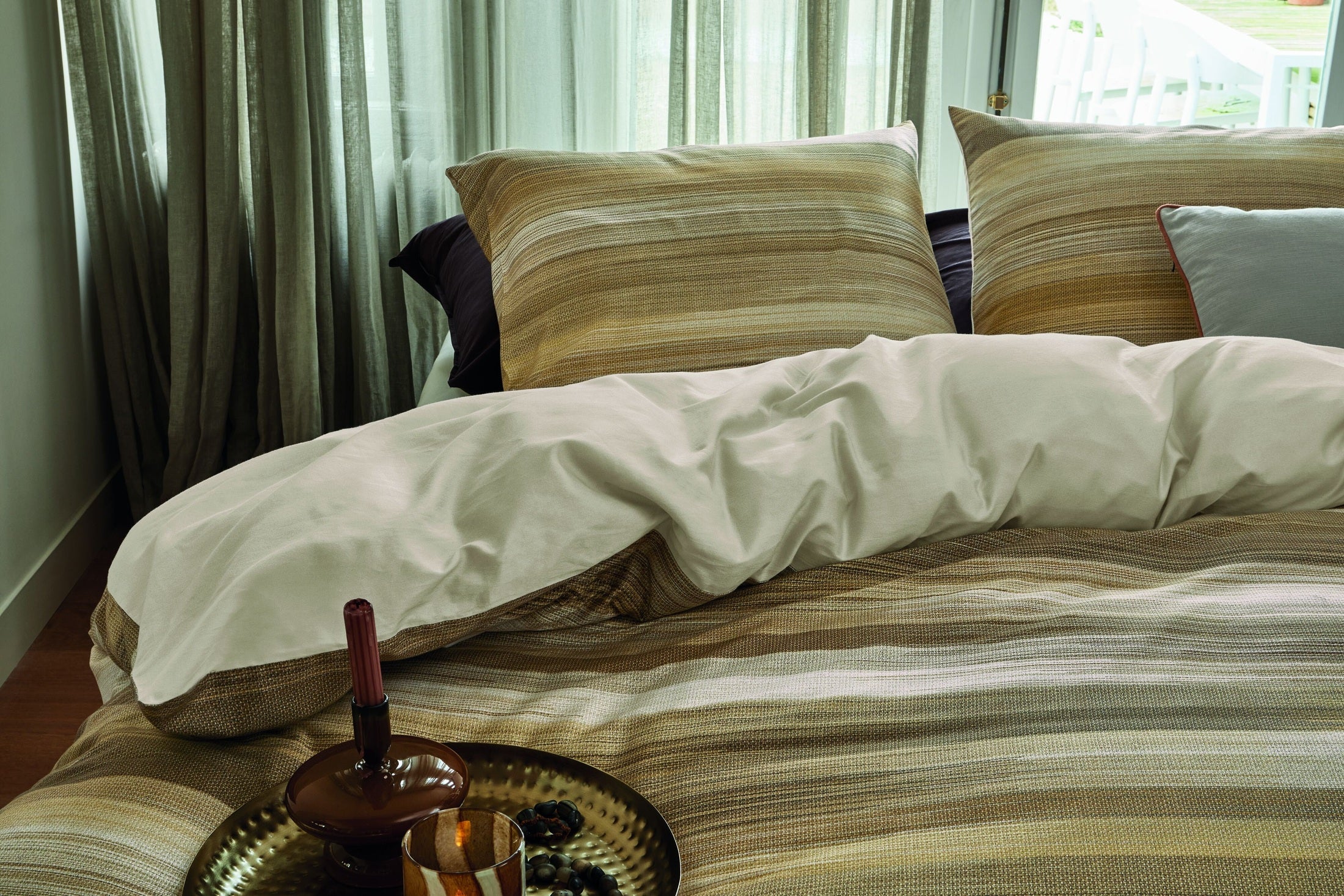 Beddinghouse Dekbedovertrek Satijn Elie Naturel