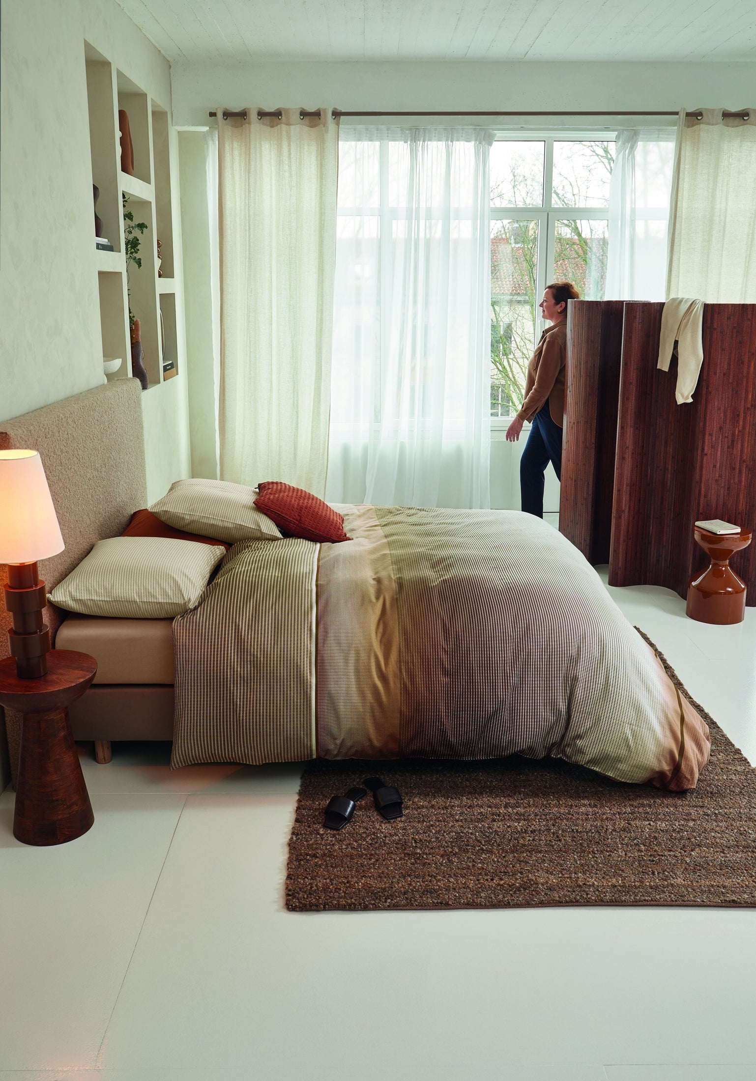 Beddinghouse Dekbedovertrek Satijn Jenn Naturel