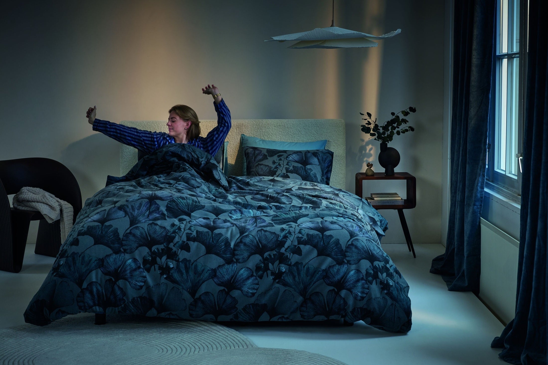 Beddinghouse Dekbedovertrek Katoen Presca Blauw