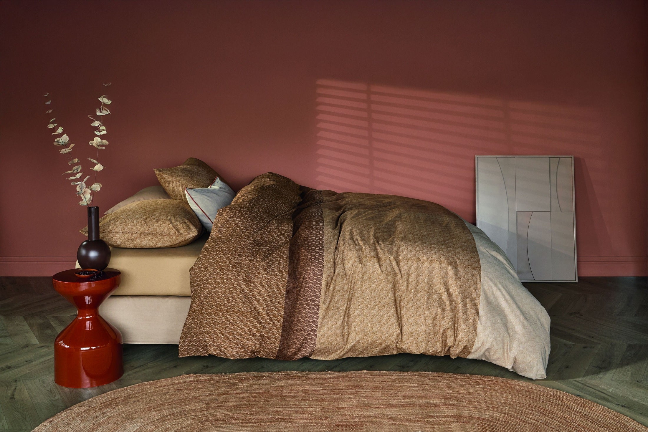 Beddinghouse Dekbedovertrek Katoen Sanna Terra