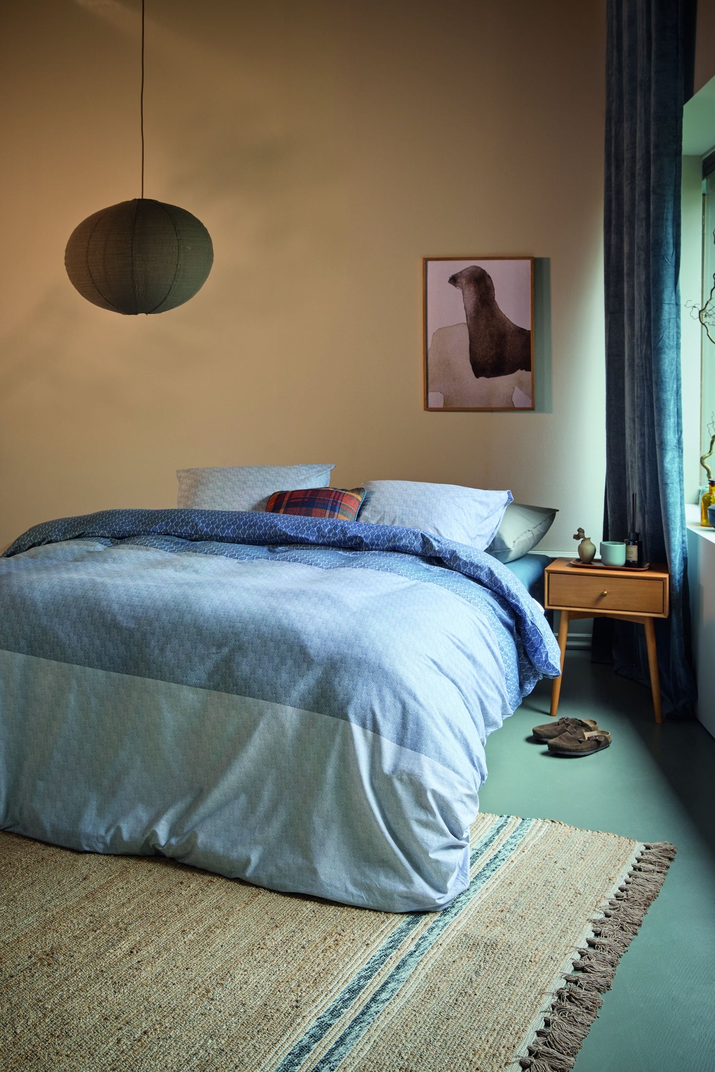Beddinghouse Dekbedovertrek Katoen Sanna Blauw