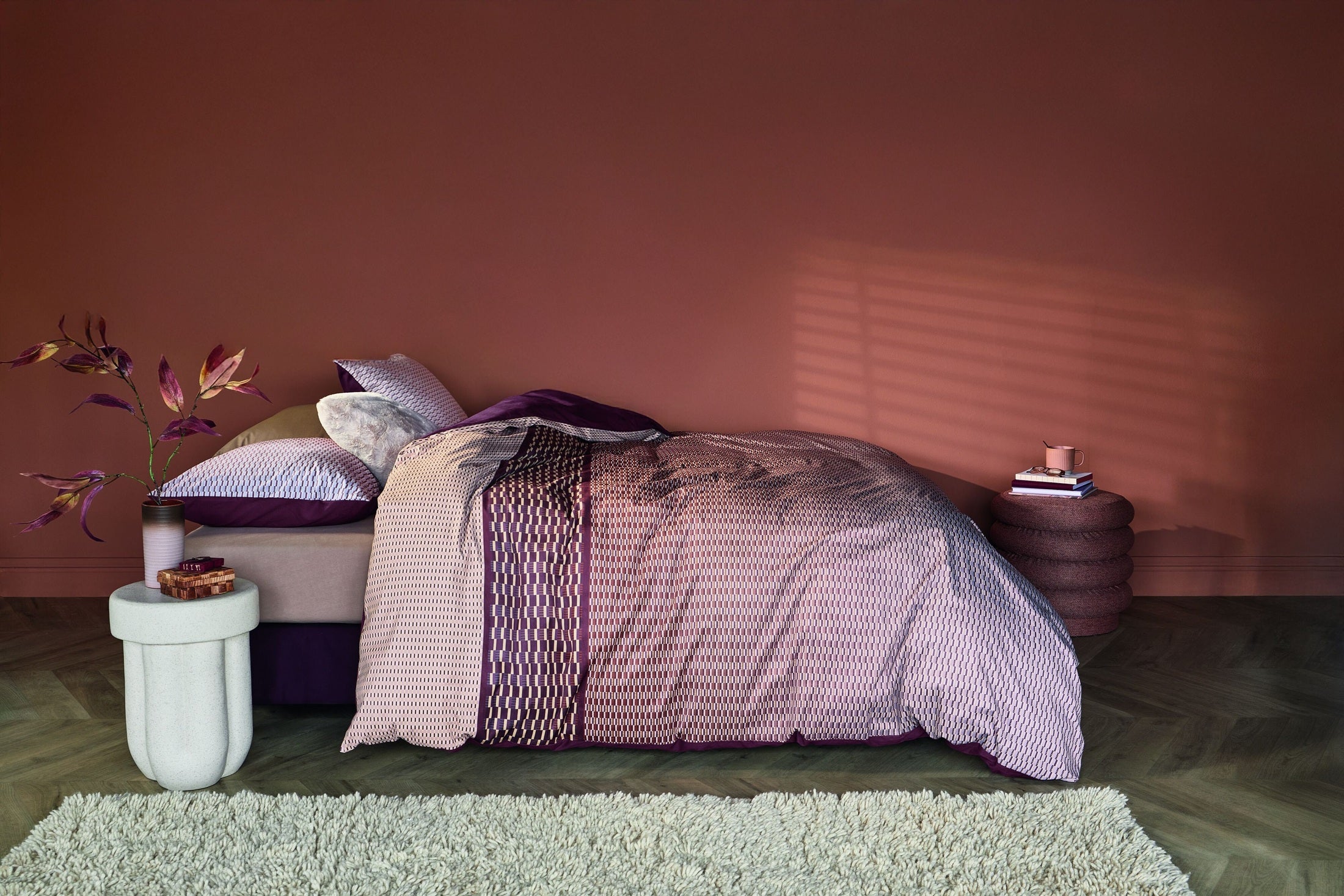 Beddinghouse Dekbedovertrek Velvet Yuval Terra