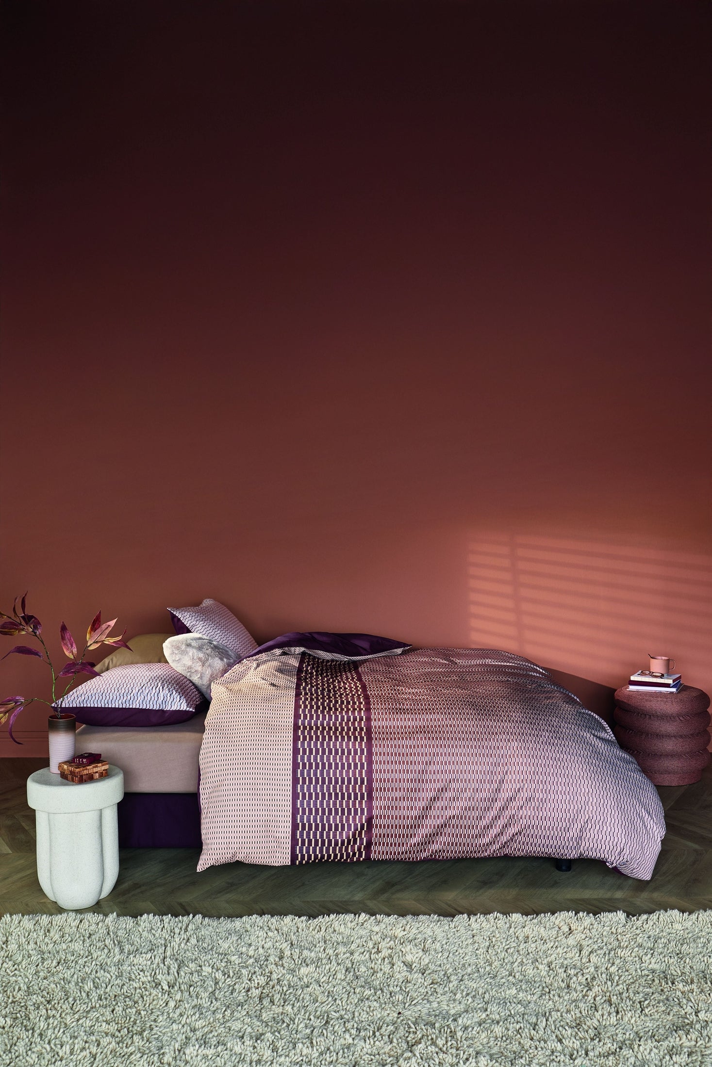 Beddinghouse Dekbedovertrek Velvet Yuval Terra