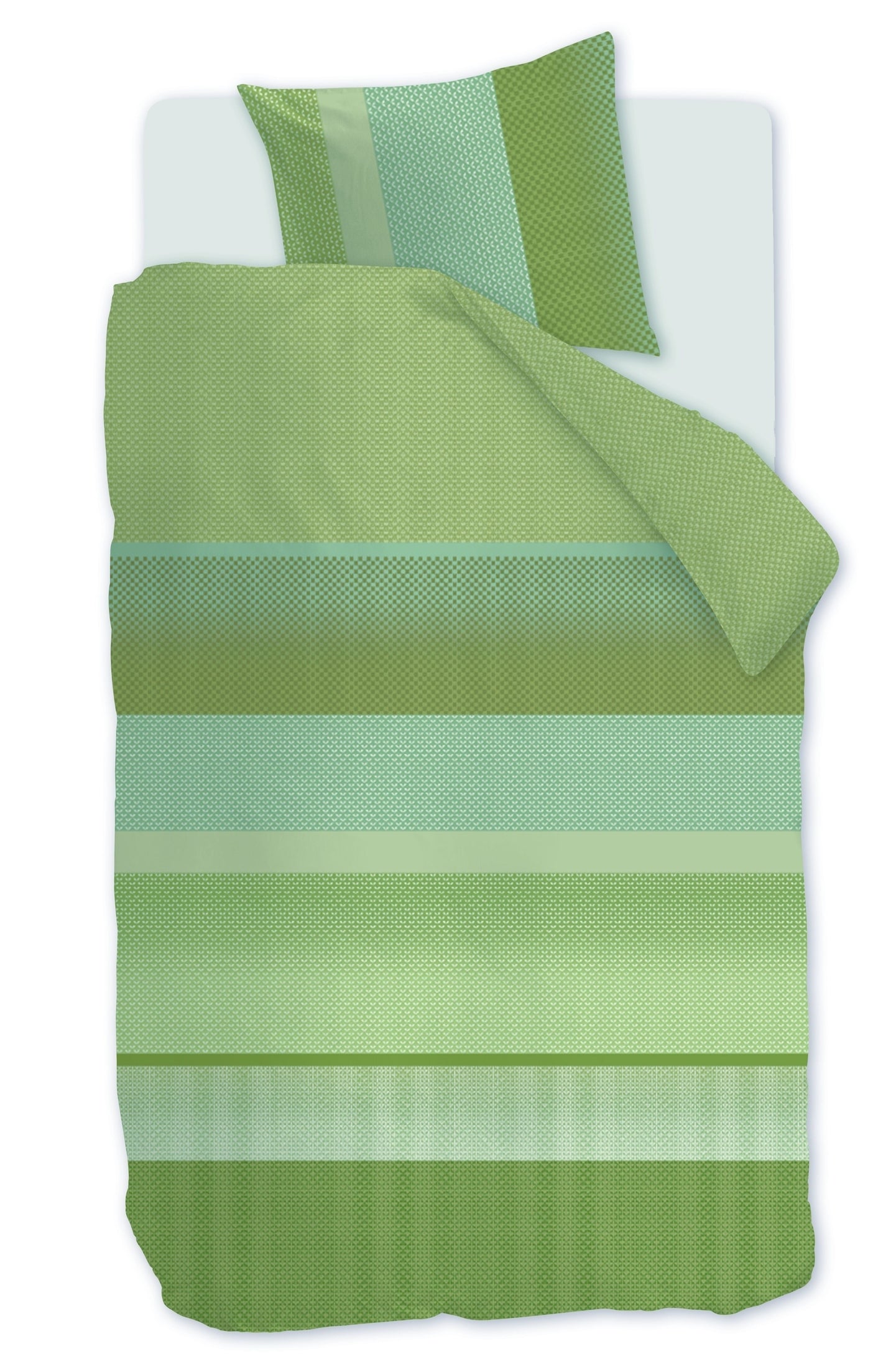 Beddinghouse Dekbedovertrek Satijn Marthe Groen