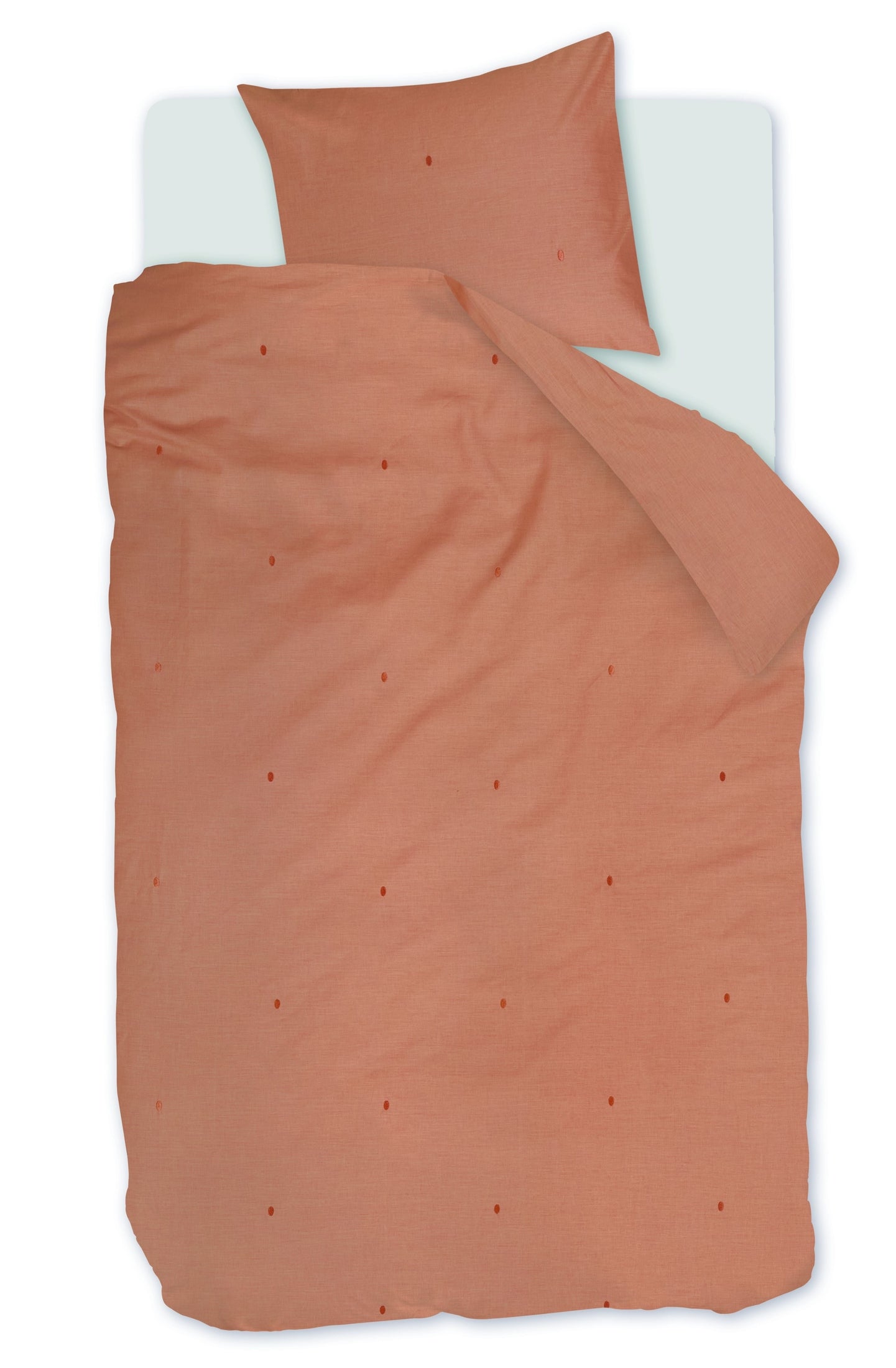 Beddinghouse Dekbedovertrek Katoen Monsoon Licht terra