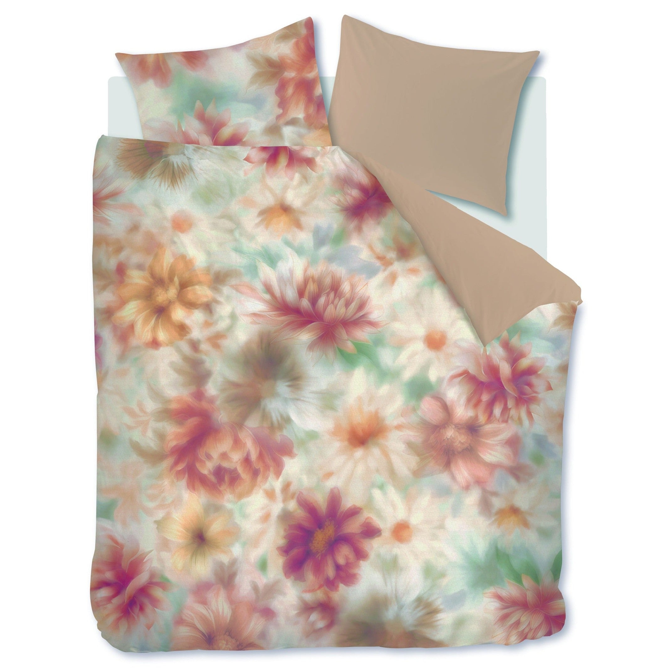 Beddinghouse Dekbedovertrek Satijn Tuuli Naturel