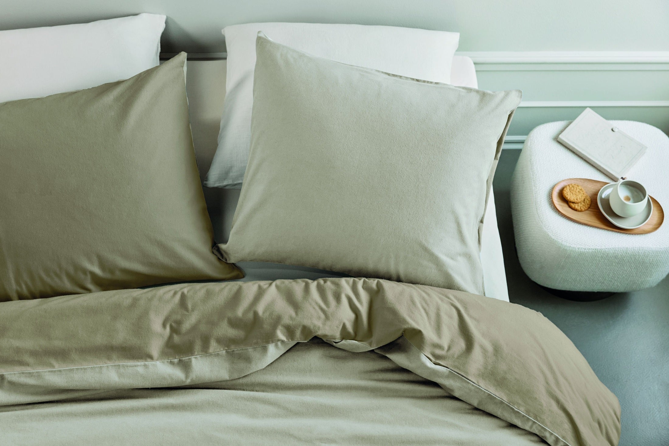 Beddinghouse Dekbedovertrek Flanel Warm Zand