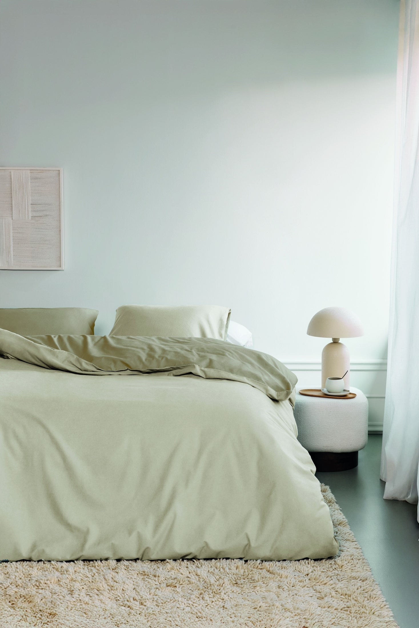 Beddinghouse Dekbedovertrek Flanel Warm Zand