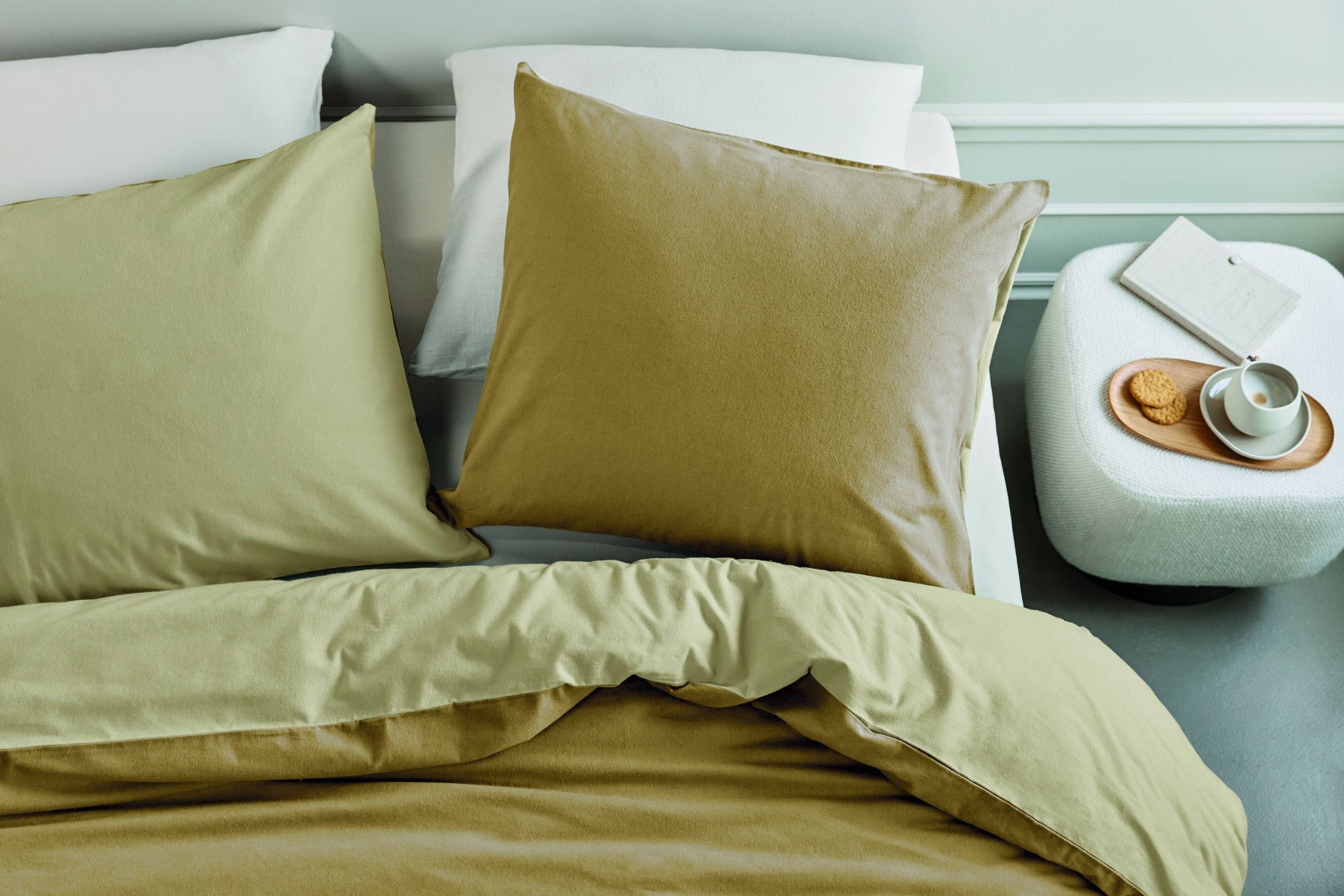 Beddinghouse Dekbedovertrek Flanel Warm Geel