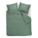 Ambiante dekbedovertrek katoensatijn satin uni, groen