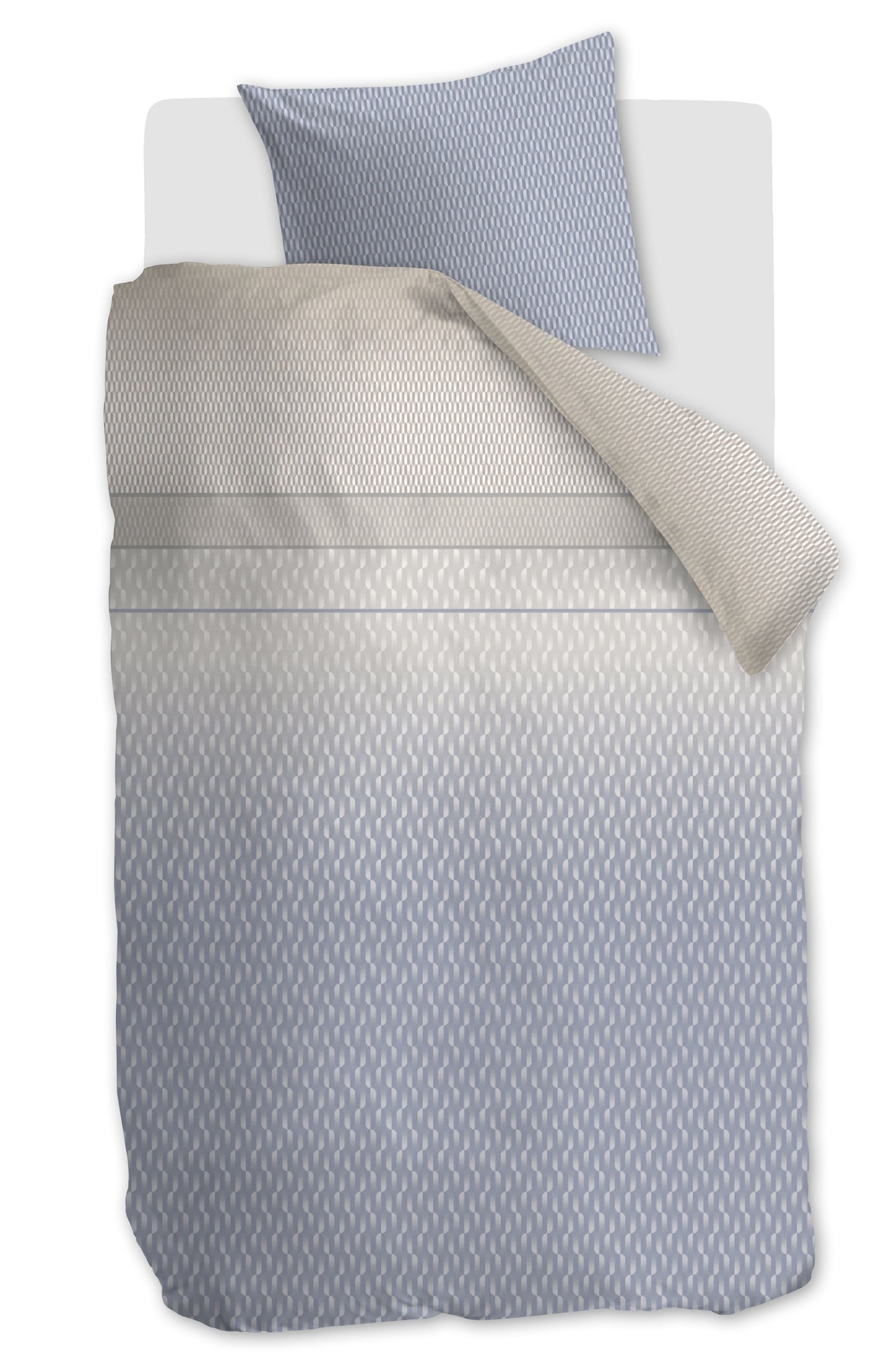 Housse de couette Lyocell Archer de Beddinghouse - Bleu