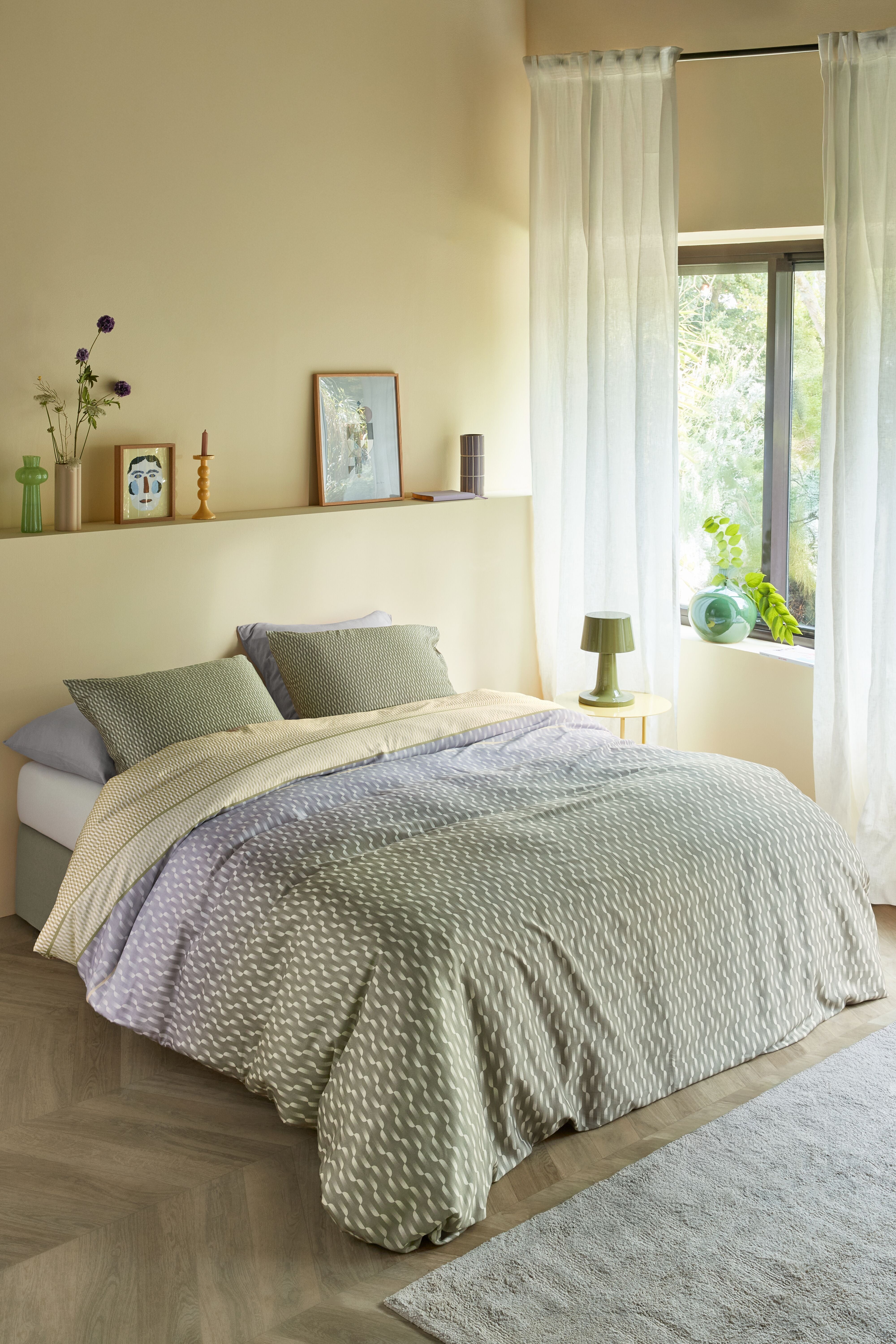 Beddinghouse Dekbedovertrek Lyocell Archer - Groen