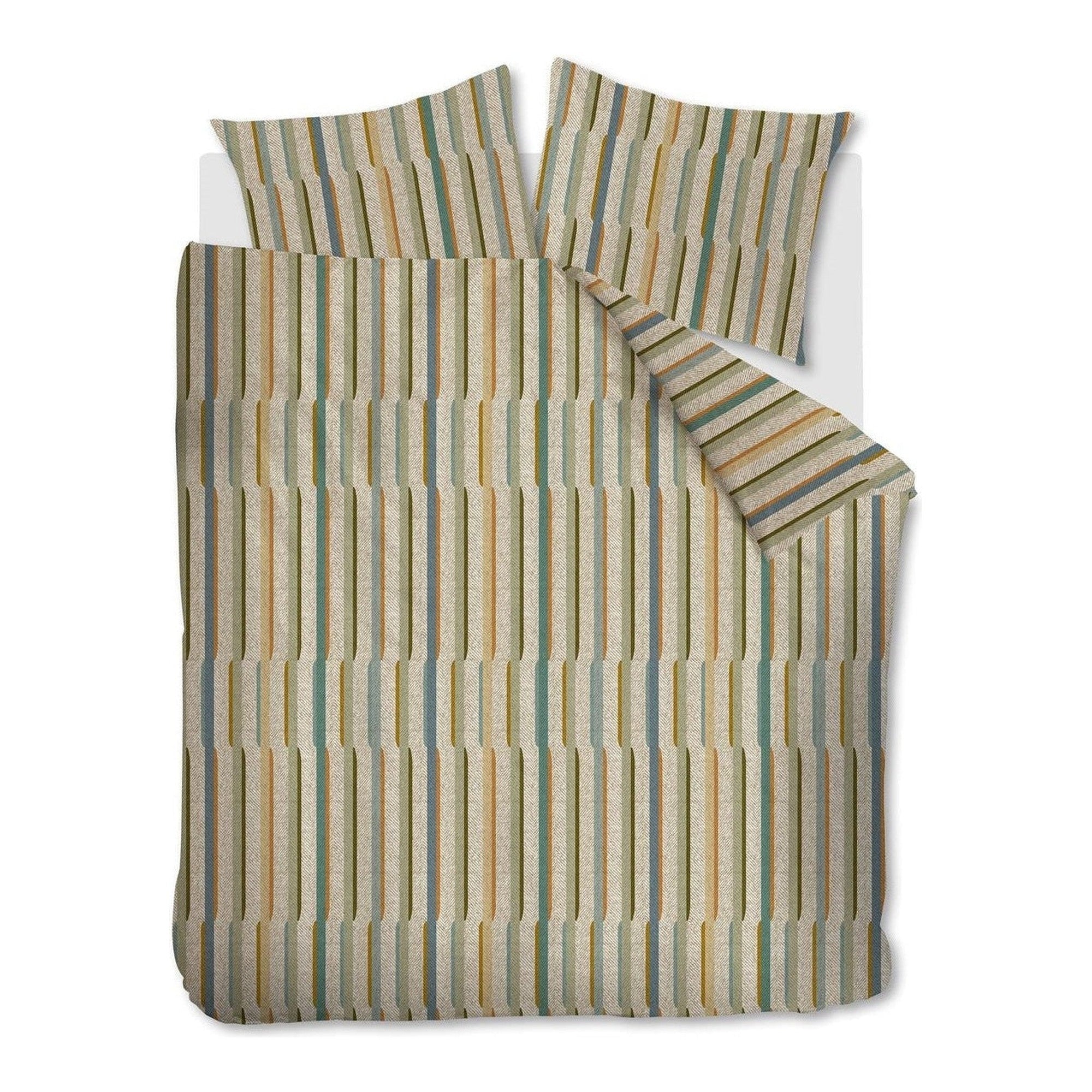 Beddinghouse dekbedovertrek flanel Annie Green