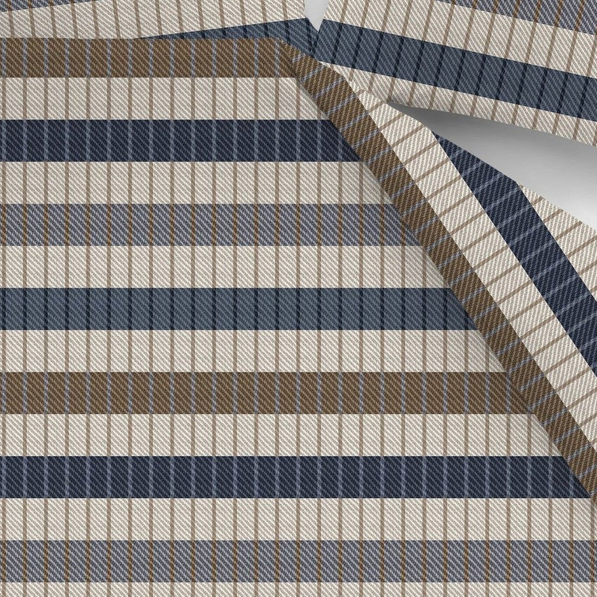 Beddinghouse dekbedovertrek flanel Bo Blauw