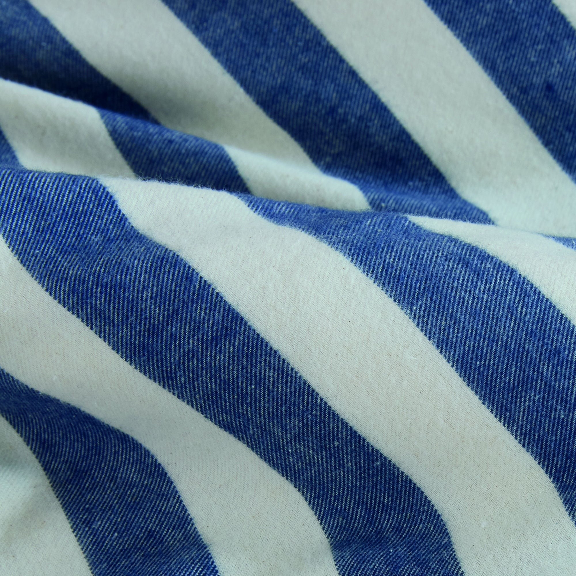 Beddinghouse dekbedovertrek flanel Jamie blauw