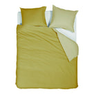 Beddinghouse dekbedovertrek flanel Warm geel