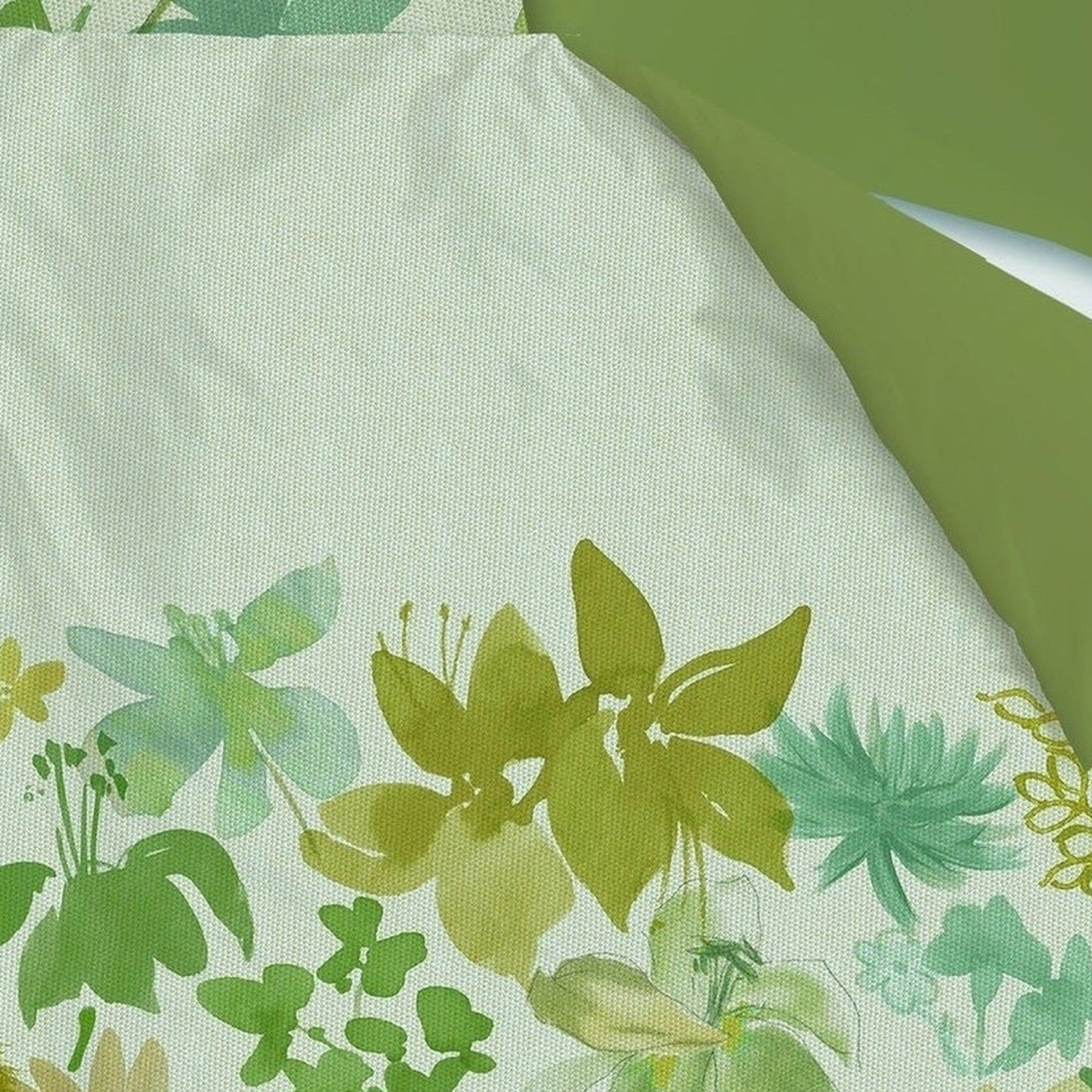 Beddinghouse dekbedovertrek katoen Lilian groen