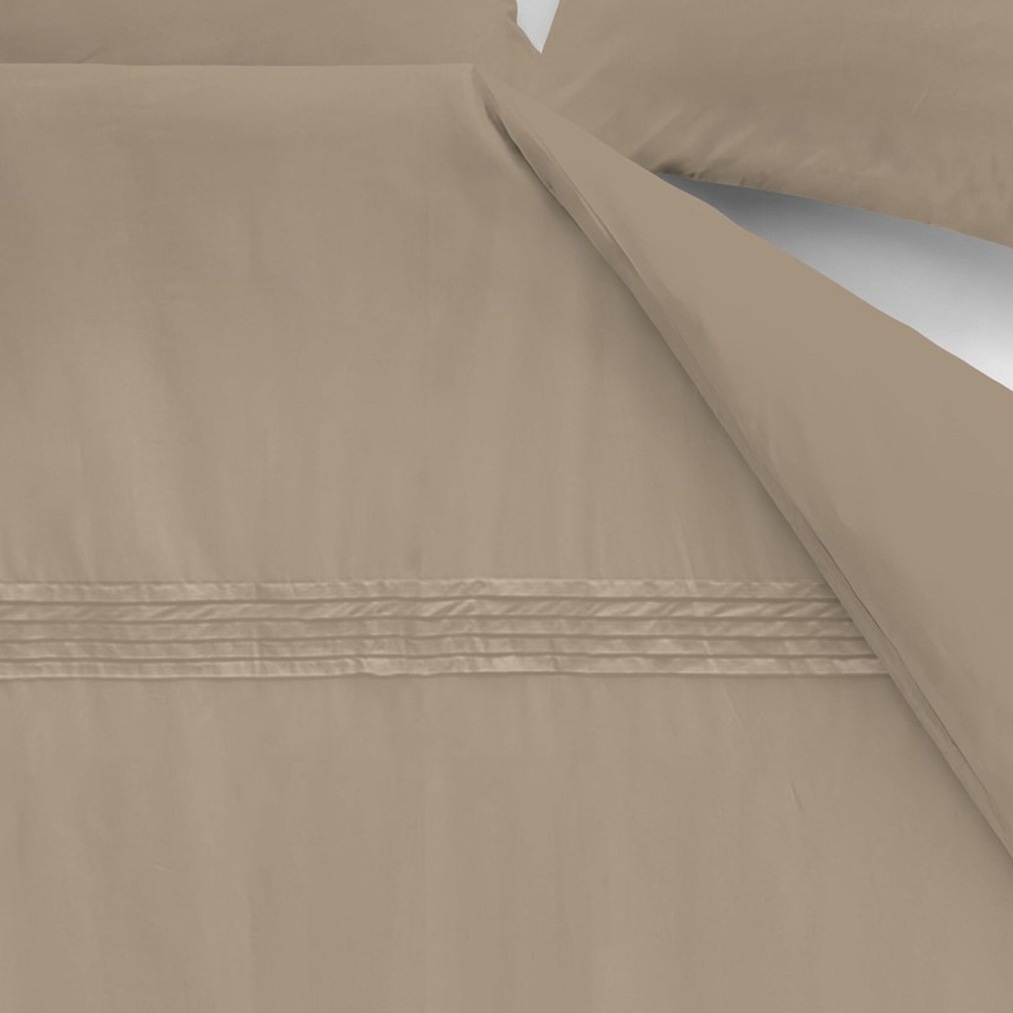 Beddinghouse dekbedovertrek katoen Osiris Taupe