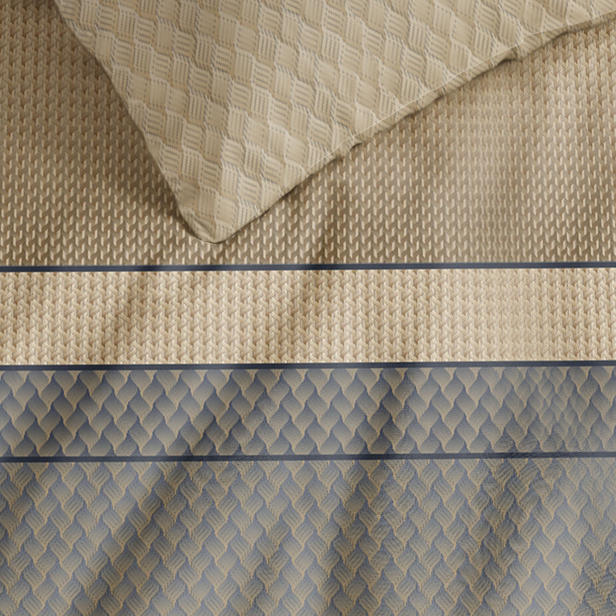 Beddinghouse dekbedovertrek satijn Cosima Blauw