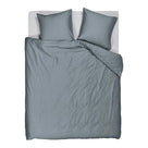Beddinghouse dekbedovertrek tencel Change blauw grijs